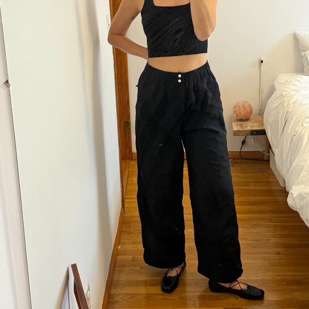 Black Giwa Trouser